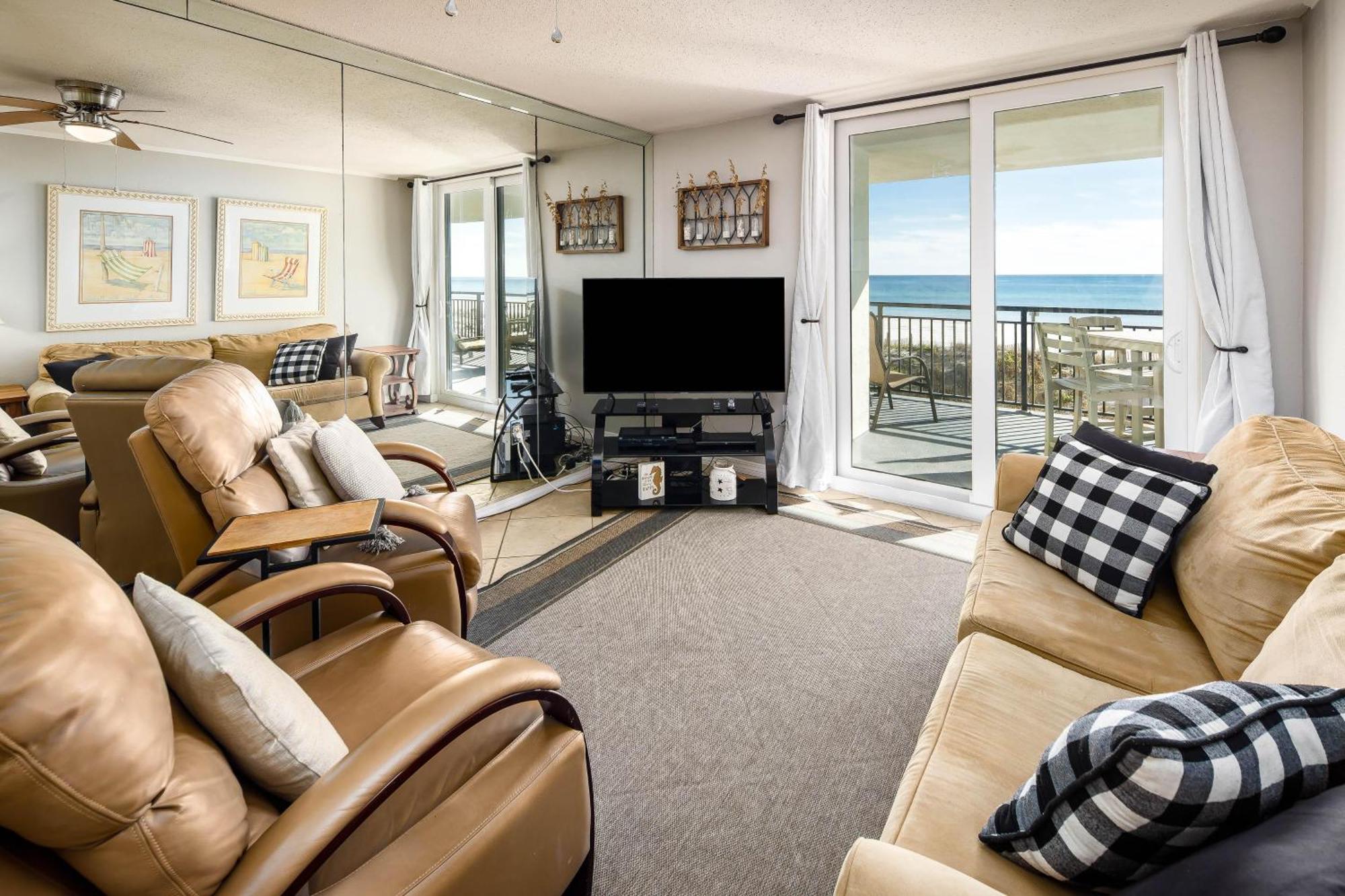 Nautilus 1201 - Gulf Front 2 Bedroom Huge Wrap Around Balcony 2Nd Floor! Fort Walton Beach Dış mekan fotoğraf